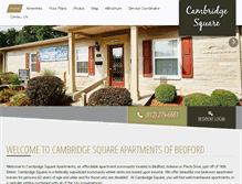 Tablet Screenshot of cambridgesquarebedford.com